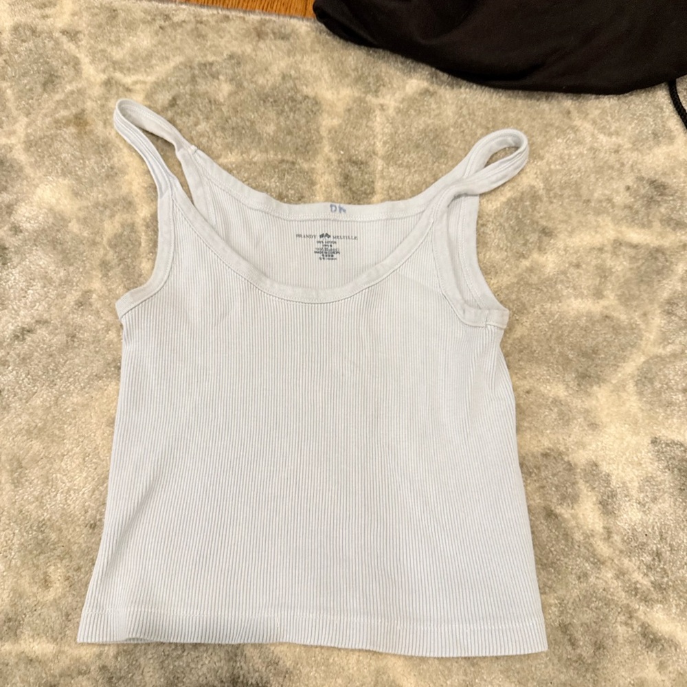 Brandy Melville Light Gray Tank Top